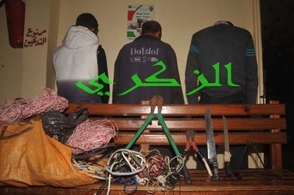 الفداء مرس السلطان (الدار البيضاء) : الاسلاك الكهربائية النحاسية في خطر