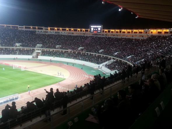 اول هزيمة لفريق حسنية اكادير بميدانها