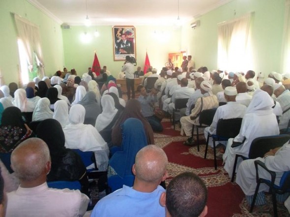 عمالة تنغير تخص الحجاج بحفل استقبال قبل توديعهم إلى بيت الله الحرام