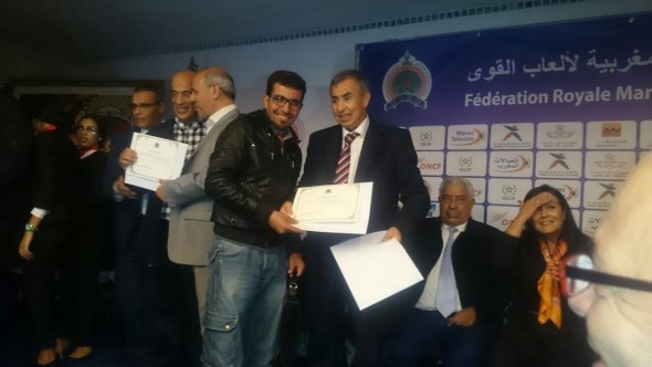 جمعية ايت ايحيا لألعاب القوى تحضى بتكريم خاص من جامعة العاب القوى بالرباط
