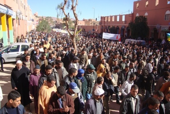 بعد امازيغ الريف، امازيغ الجنوب الشرقي تستعد لمسيرة شعبية ضد الحكرة يوم 10 نونبر