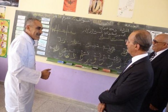 محمد حصاد يتفقد مؤسستين تعليميتين بالرشيدية