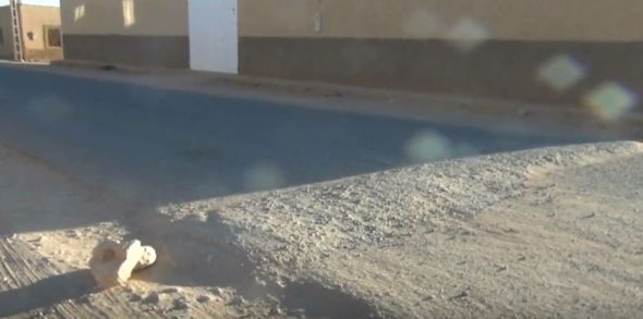 احذروا .. حواجز خطيرة على الطريق بين الرشيدية ومدغرة عبر أسرير