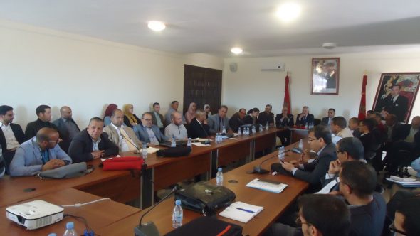يوم دراسي بالمديرية الإقليمية لوزارة التربية الوطنية والتكوين المهني بتنغير حول موضوع « اهمية استثمار تقارير التفتيش وأثرها على جودة التعلمات».