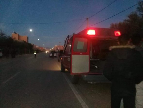 الخميس دادس ..حادث سير نجم عن صدم سيارة خفيفة لطفل في ربيعه السادس