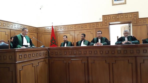 تنصيب رئيس المحكمة الابتدائية بتنغير ووكيل الملك بها
