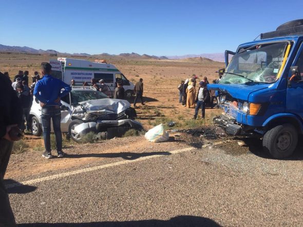 إصابة سياح إيطاليين في حادثة سير خطيرة بضواحي تنغير