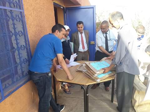 تنغير: توزيع مواضيع إمتحانات نيل شهادة الدروس الابتدائية دورة يونيو 2019 على رؤساء مراكز الاجراء
