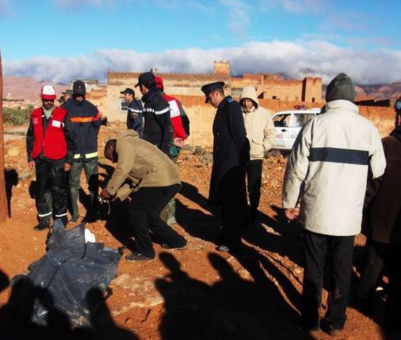 تنغير : العثور على جثة الشاب العشريني الذي جرفته مياه وادي افتيس