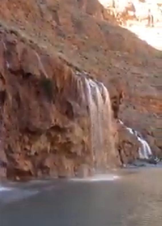 تنغير : شلالات في غاية الروعة طبعا بمضايق تودغى