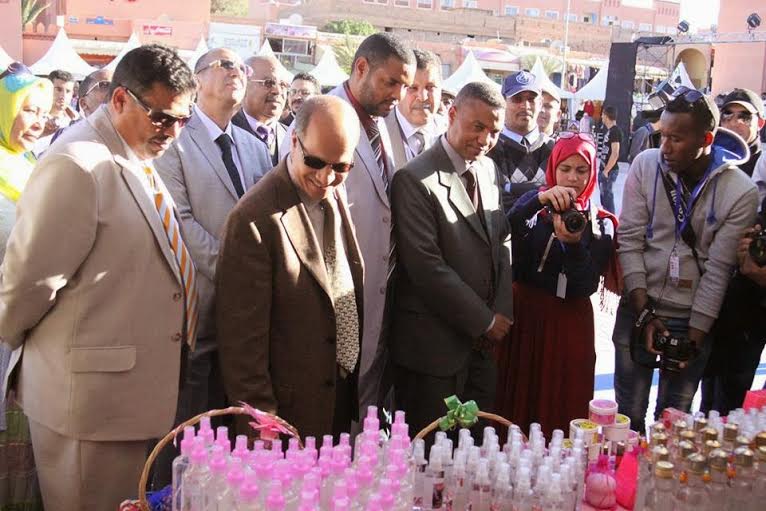 افتتاح الدورة الخامسة للملتقى الدولي للصناعة التقليدية بورزازات تحت شعار “الصناعة التقليدية تجمعنا”