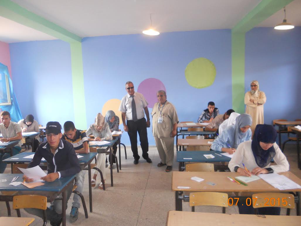 النيابة الإقليمية لوزارة التربية الوطنية و التكوين المهني بتنغير : 2295 ناجح و ناجحة في الدورتين العادية و الاستدراكية .
