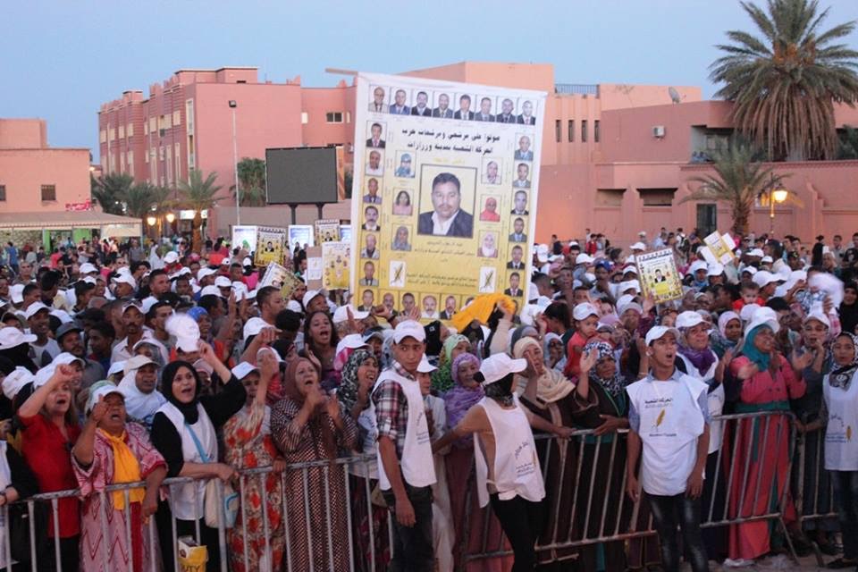 اكتساح الحركة الشعبية وتعاطف الساكنة معها يرغم الأحرار على استعمال العنف و البلطجة