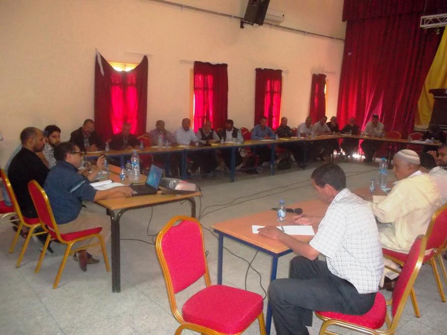 جمعية واحة فركلة للبيئة والتراث (AOFEP) تنظم لقاءا تواصليا مع الجمعيات العاملة بإقليم تنغير