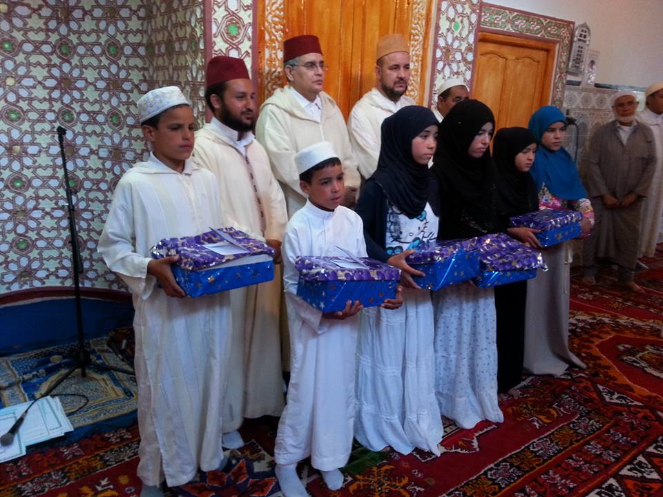 تنغير : المجلس العلمي المحلي يشرف على انطﻻق برنامج “قرية قارئة” بمسجد” تمضروين “