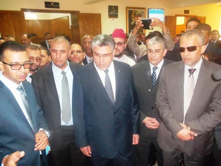 تنغير :الرميد يشرف على تدشين مركز القاضي المقيم بقلعة مكونة