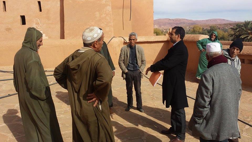 تنغير : اللجنة الاقليمية تقوم بزيارة تفقدية لمسجد أيت الحاج علي