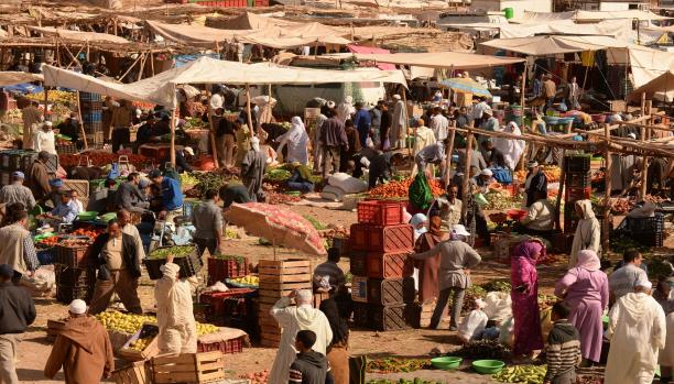 جولة اليوم من السوق الاسبوعي لمدينة تنغير