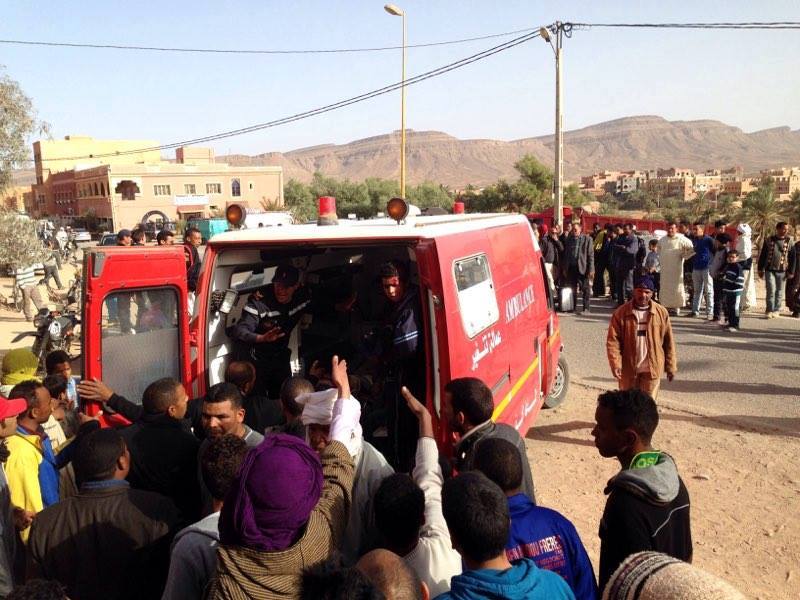 فرعا الجمعية المغربية لحقوق الإنسان بتنغير والراشيدية يحملان الدولة مسؤولية الحادث المؤلم الذي راح ضحيته أطفال أبرياء
