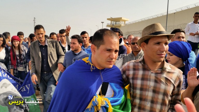 عاجل ….كلمة المعتقل مصطفى اوسايا لحظة خروجه من السجن