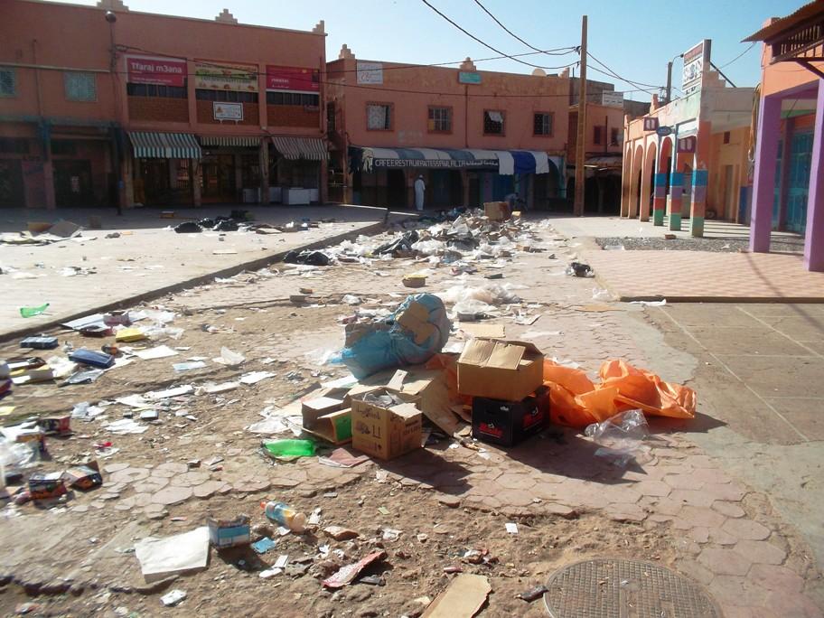 تنغير : نظافة السوق مطلب حضاري.. والمحافظة عليه مسؤولية الجميع