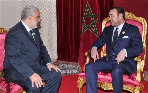 الملك يبلغ بنكيران بالحرص على تشكيل الحكومة في أقرب الآجال