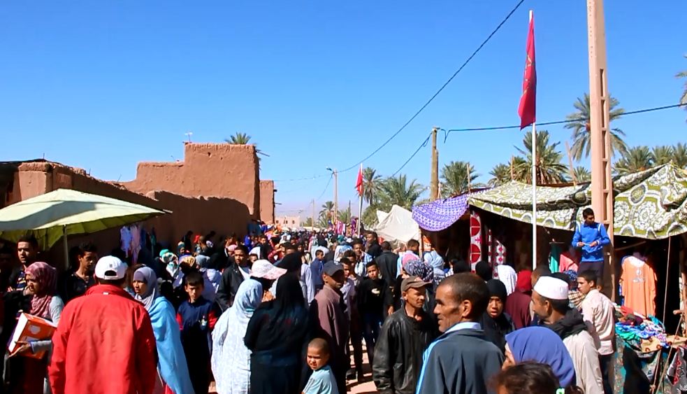 تنغير : اختتام فعاليات الموسم الديني سيدي مولاي الحاج عمرو بحارة المرابطين