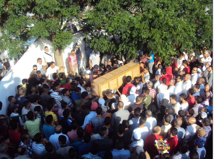 جنازة مهيبة لباشا مدينة تنجداد بمسقط رأسه بفاس