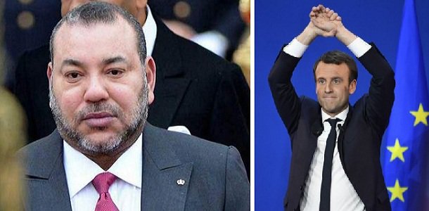 الملك محمد السادس يهنئ إمانويل ماكرون بمناسبة انتخابه رئيسا للجمهورية الفرنسية