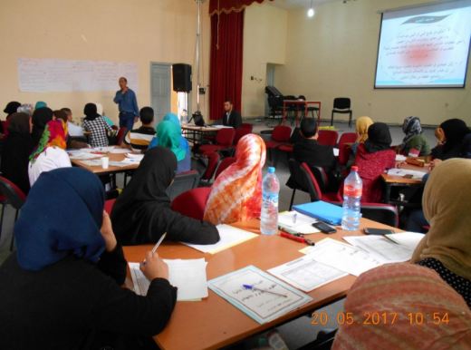 تقرير حول الدورة التكوينية الثانية لفائدة منشطات ومنشطي برنامجي محو الأمية و ما بعد محو الأمية ببومالن دادس.