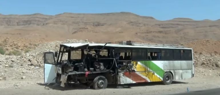 بالفيديو .. 5 قتلى و25 جريح في حادثة سير خطيرة بالرشيدية