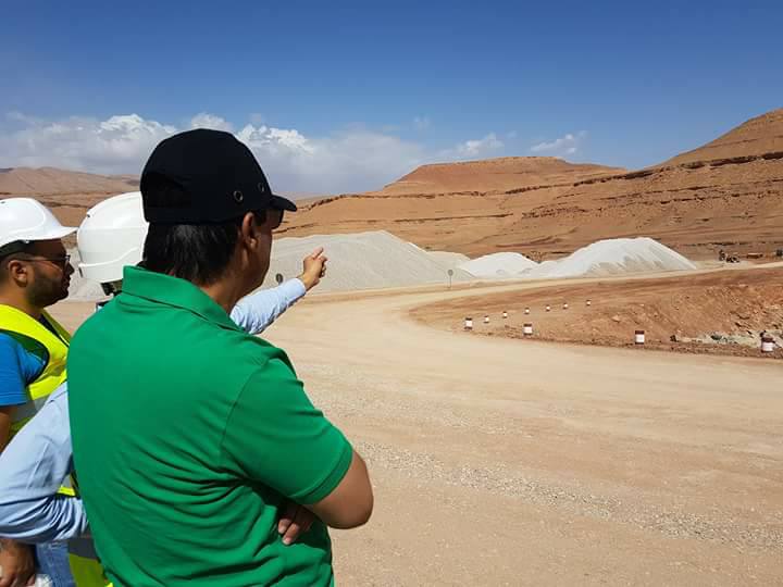 تنغير : اعمارة يتفقد مشروع سد “تودغا” بمنطقة تمتتوشت