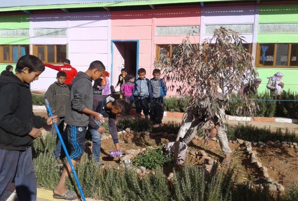 تنغير : مجموعة مدارس أيت تومرت تحتفل باليوم الوطني للتعاون المدرسي