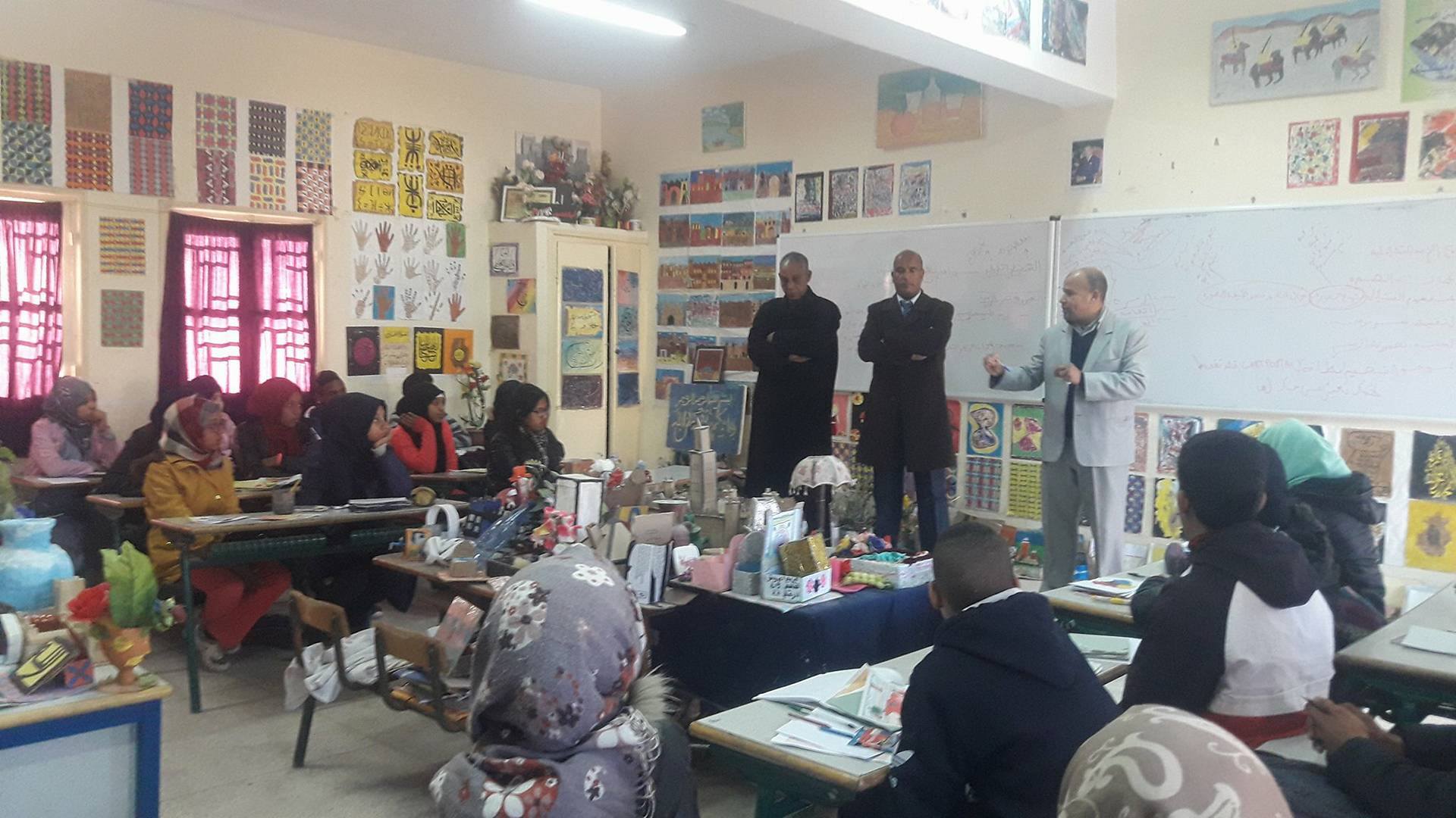 نصائح وإرشادات لتلاميذ السنة الثالثة بثانوية مولاي رشيد الإعدادية بالرشيدية استعدادا للامتحان الموحد المحلي