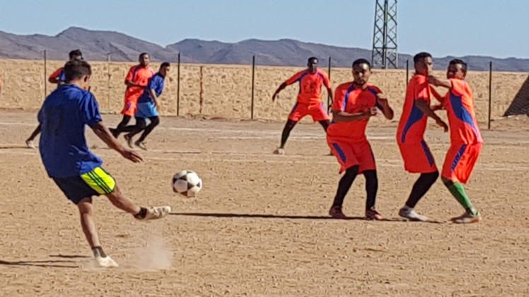 تازارين: فريق الخطارات يواجه فريق النجم في نهائي كأس العرش في كرة القدم‎