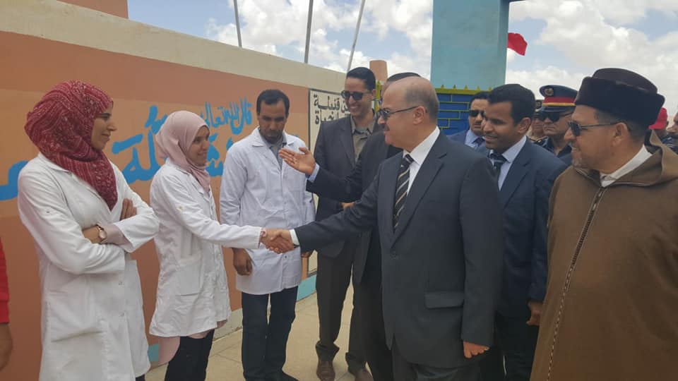 بومالن دادس …زيارة وفد رسمي برئاسة السيد عامل إقليم تنغير لثانوية الموحدين الإعدادية