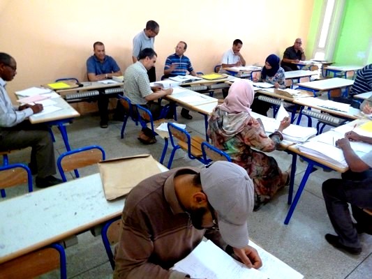 انطلاق عملية تصحيح امتحانات البكالوريا 2018 بأكاديمية جهة درعة تافيلالت