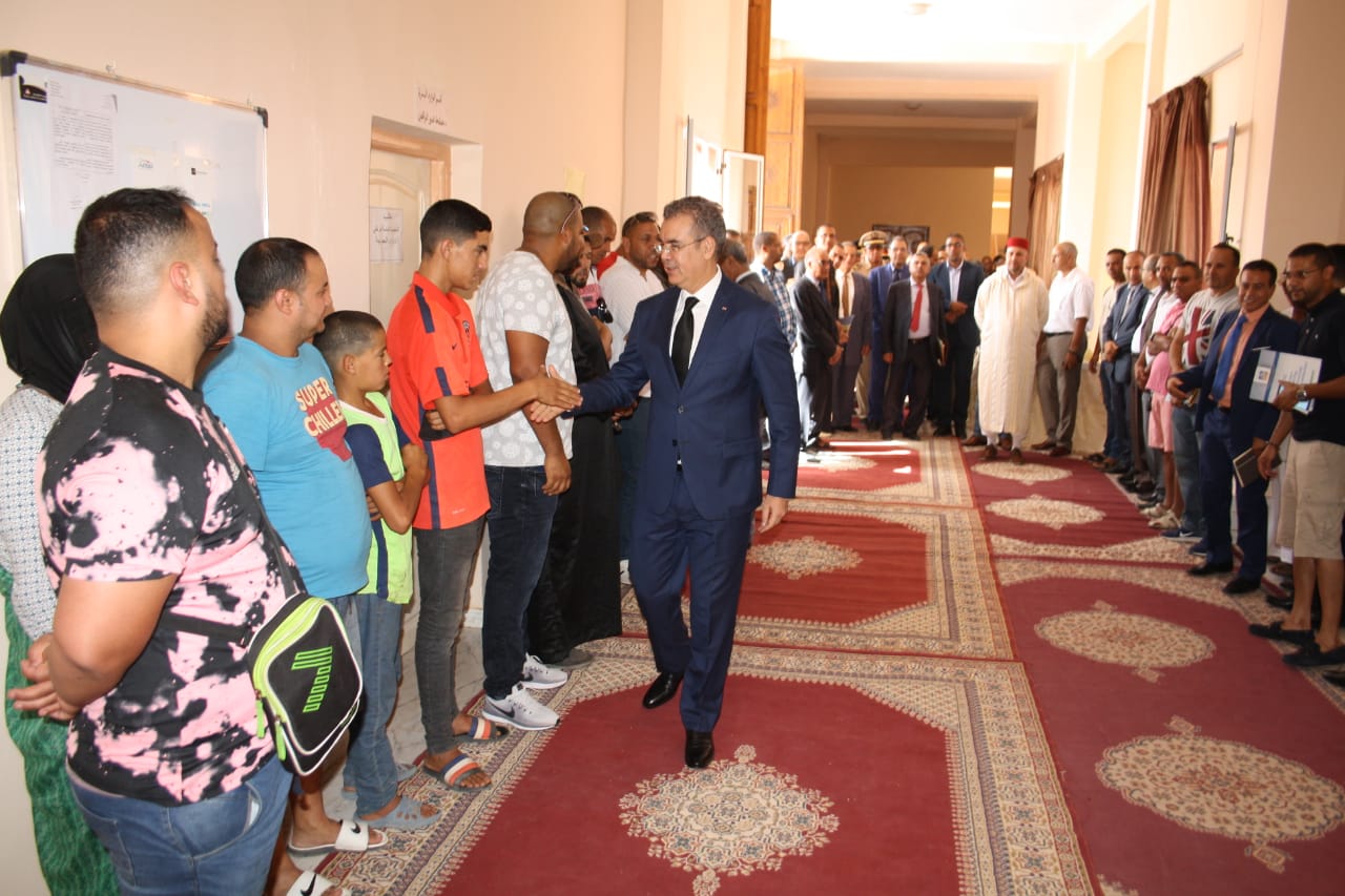 الزيتوني عامل إقليم تنغير يترأس الإحتفال باليوم الوطني للمهاجر