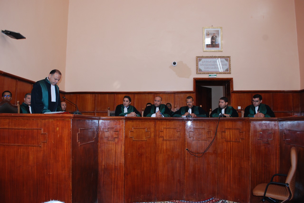 مراسيم تنصيب مسؤولين قضائيين بورزازات