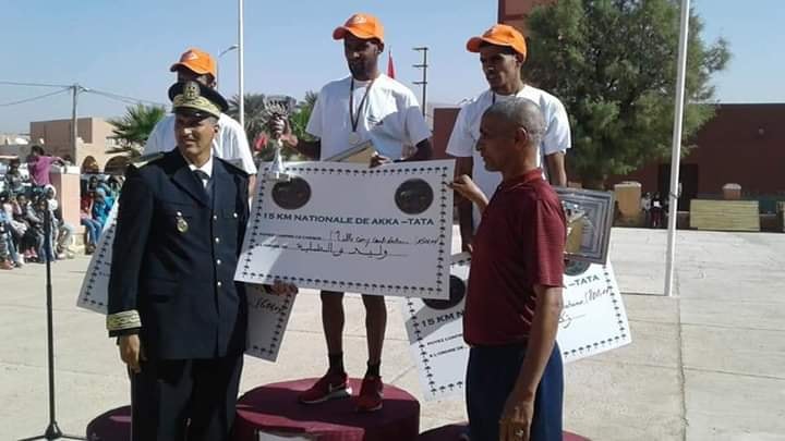 البطل وليد والطلبة يفوز بالسباق الوطني لمدينة طاطا