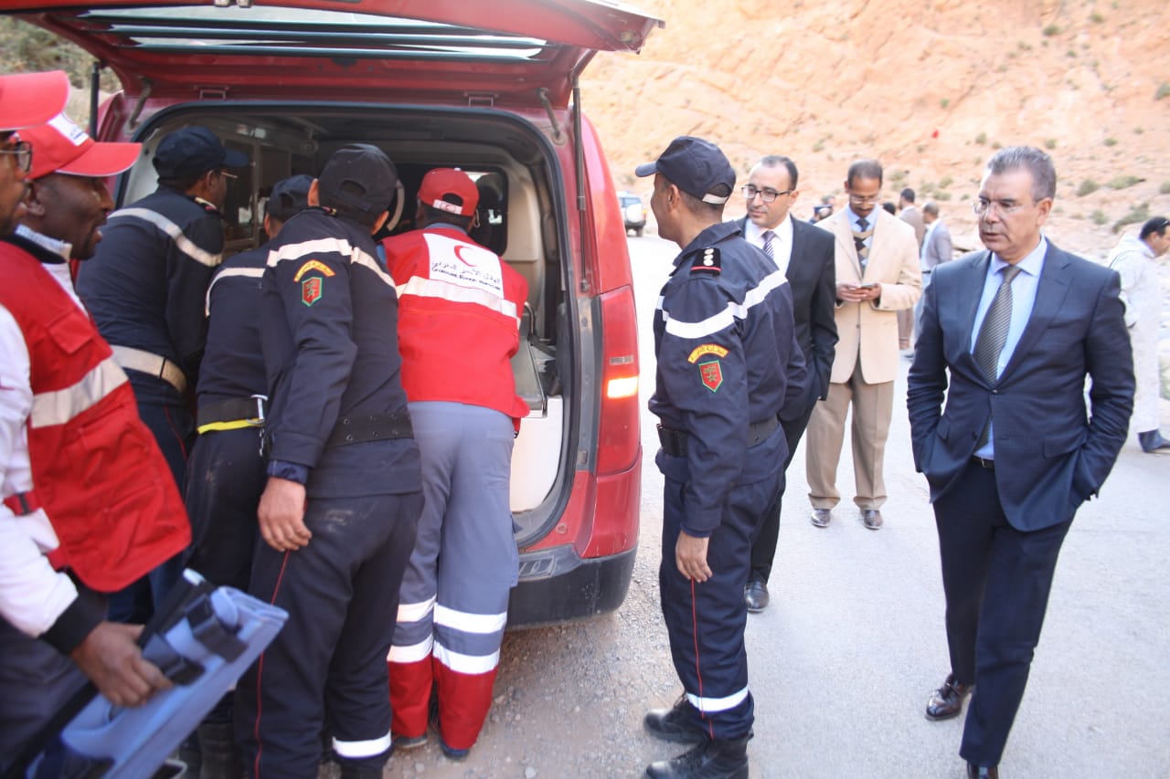تنغير: صور حصرية لانقاد السائحة الليتوانية