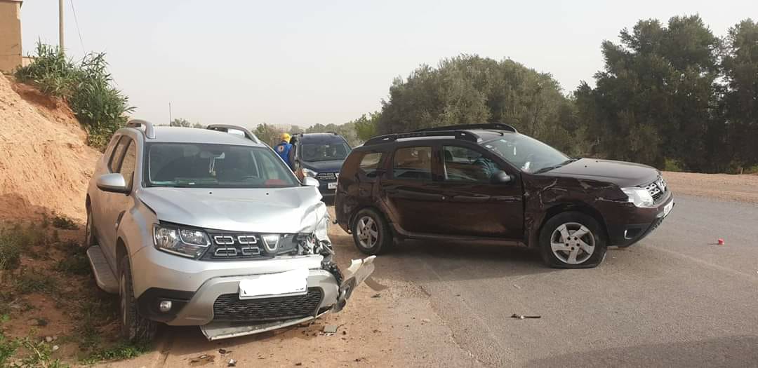 الخميس دادس.. حادثة سير بمنعرج إغف نيغير