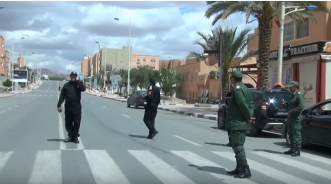 دوريات الأمن الجهوي بالرشيدية تساهم في تعزيز احترام حالة الطوارئ الصحية