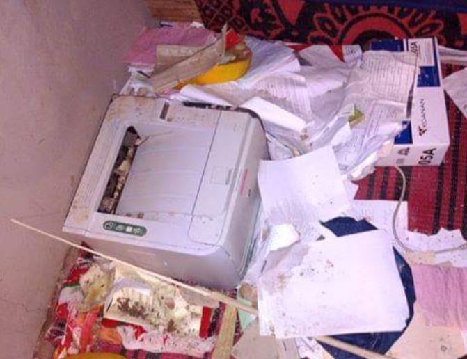 النقوب : التخريب يطال منزل أستاذ و مطالب لاعتقال الجناة