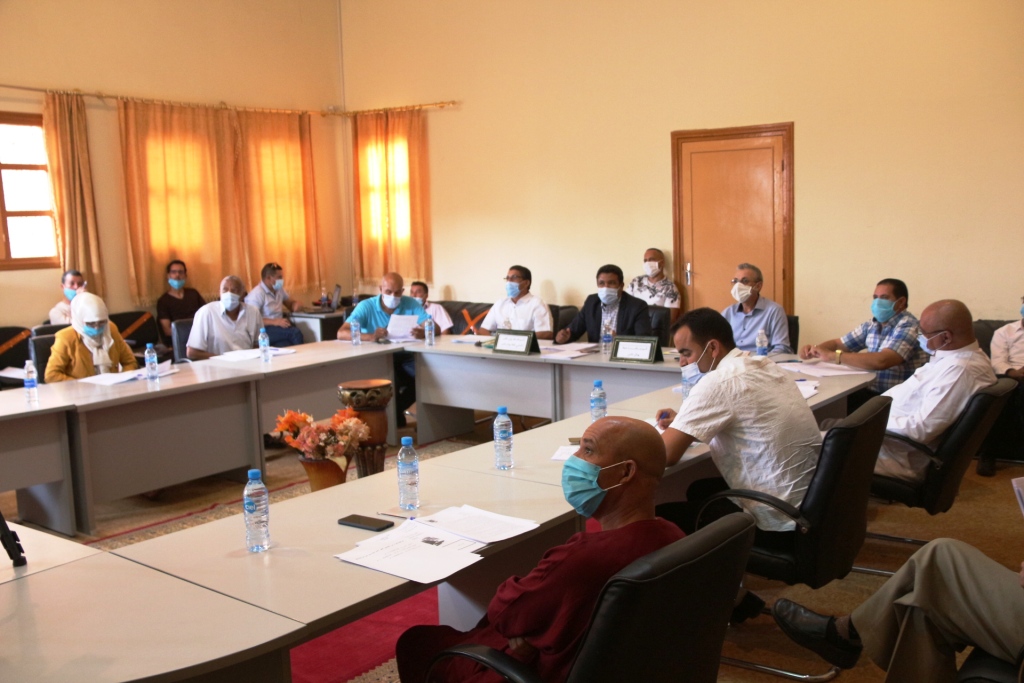 ربورطاج ..المجلس الجماعي ببومالن دادس يعقد دورة استثنائية وسط اجراءات احترازية من كورونا