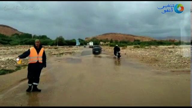 فيديو .. الآن.. سيول على مستوى إميضر