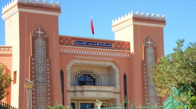 ساكنة دوار زاوية القاضي بإقليم زاگورة تثمن مجهودات عامل الإقليم وكافة المتدخلين لبناء مدرسة ابتدائية وروض