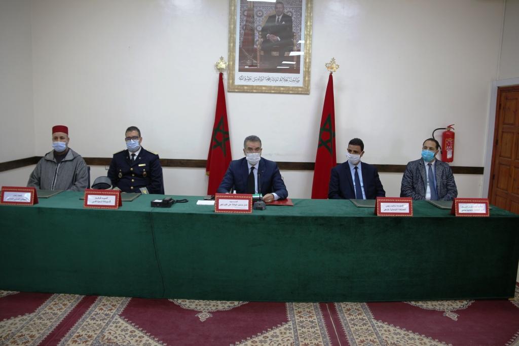 عامل إقليم تنغير يترأس حفل تنصيب قائد قيادة تودغى