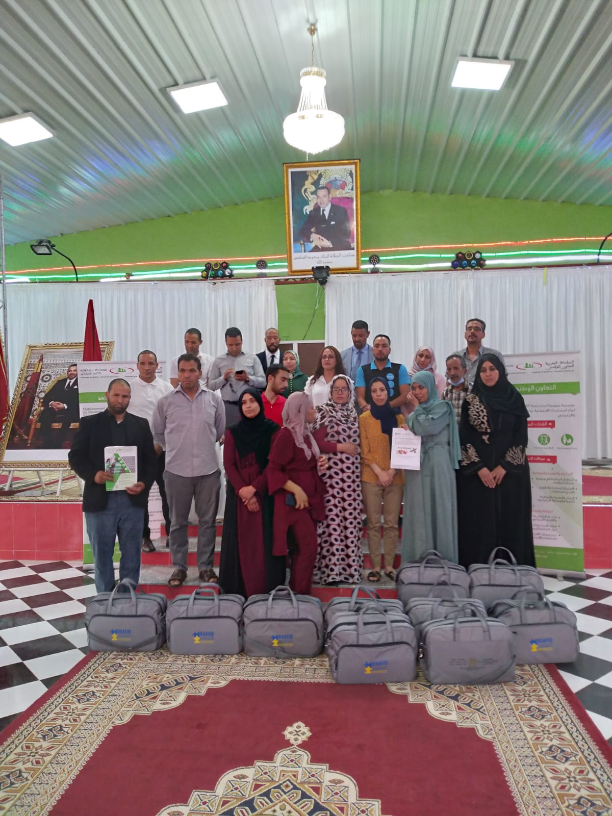 الحفل الختامي للاسبوع التكويني الثاني لبرنامج رفيق باقليم تنغير