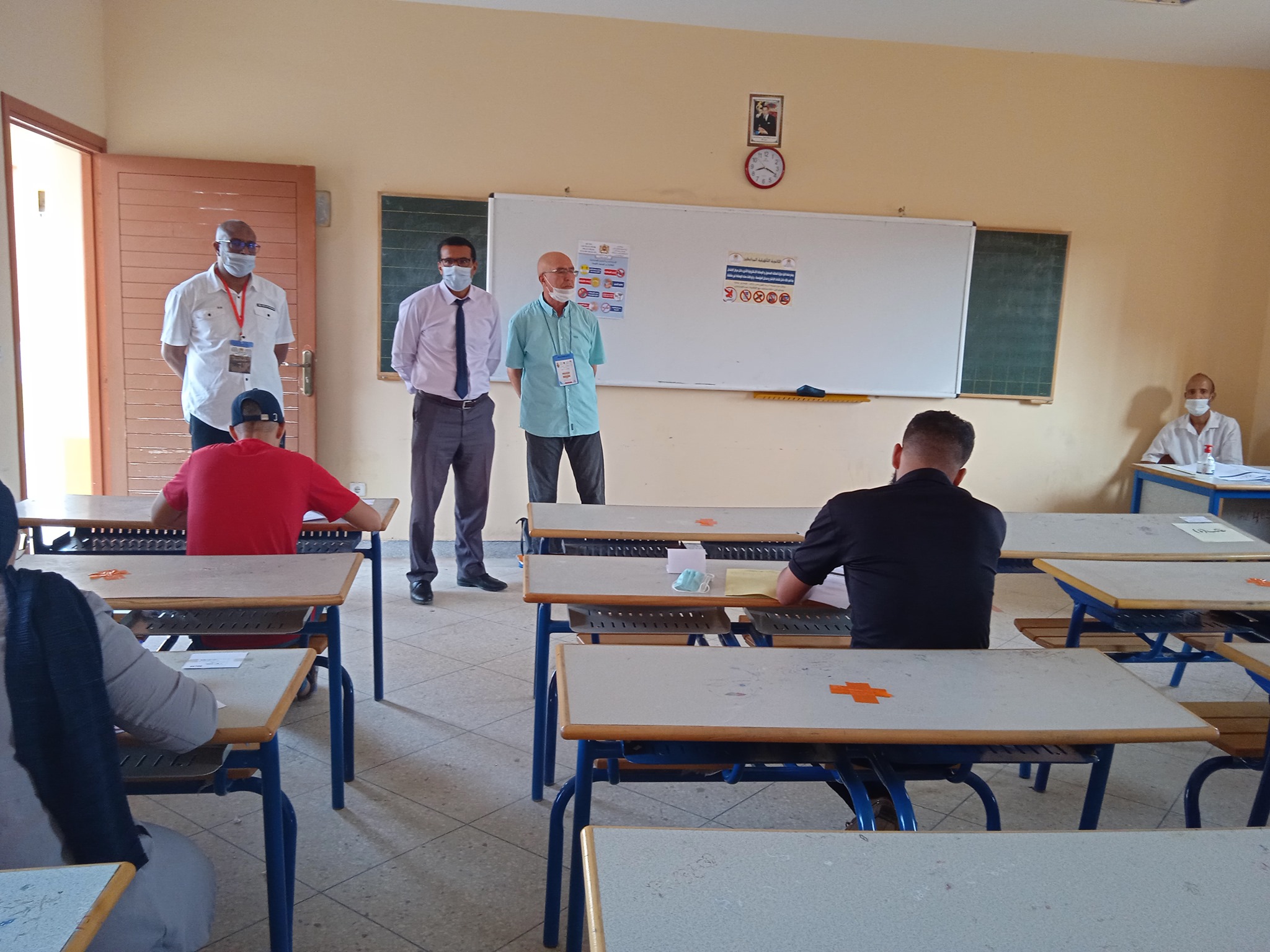 إنطلاق الدورة الاستدراكية لإجراء الامتحان الجهوي الموحد لنيل شهادة البكالوريا بمديرية تنغير